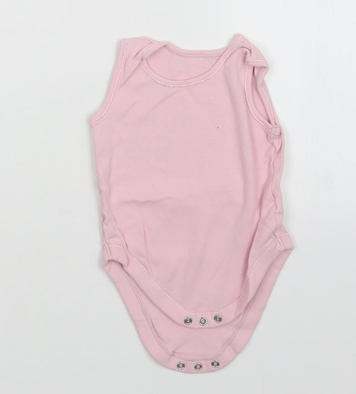 George Girls Pink   Unitard One-Piece Size 9-12 Months