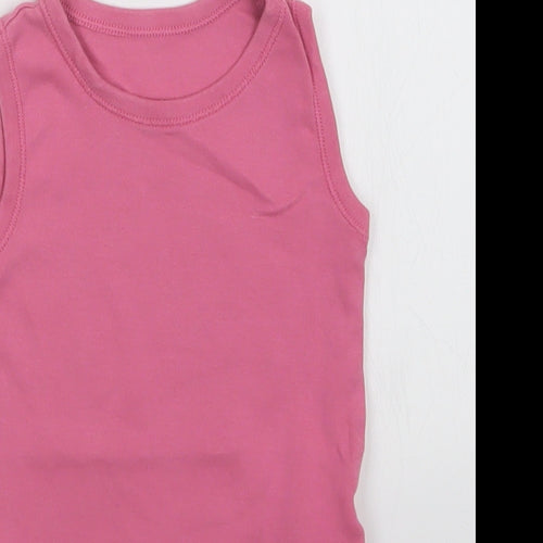 Matalan Girls Pink   Unitard One-Piece Size 9-12 Months