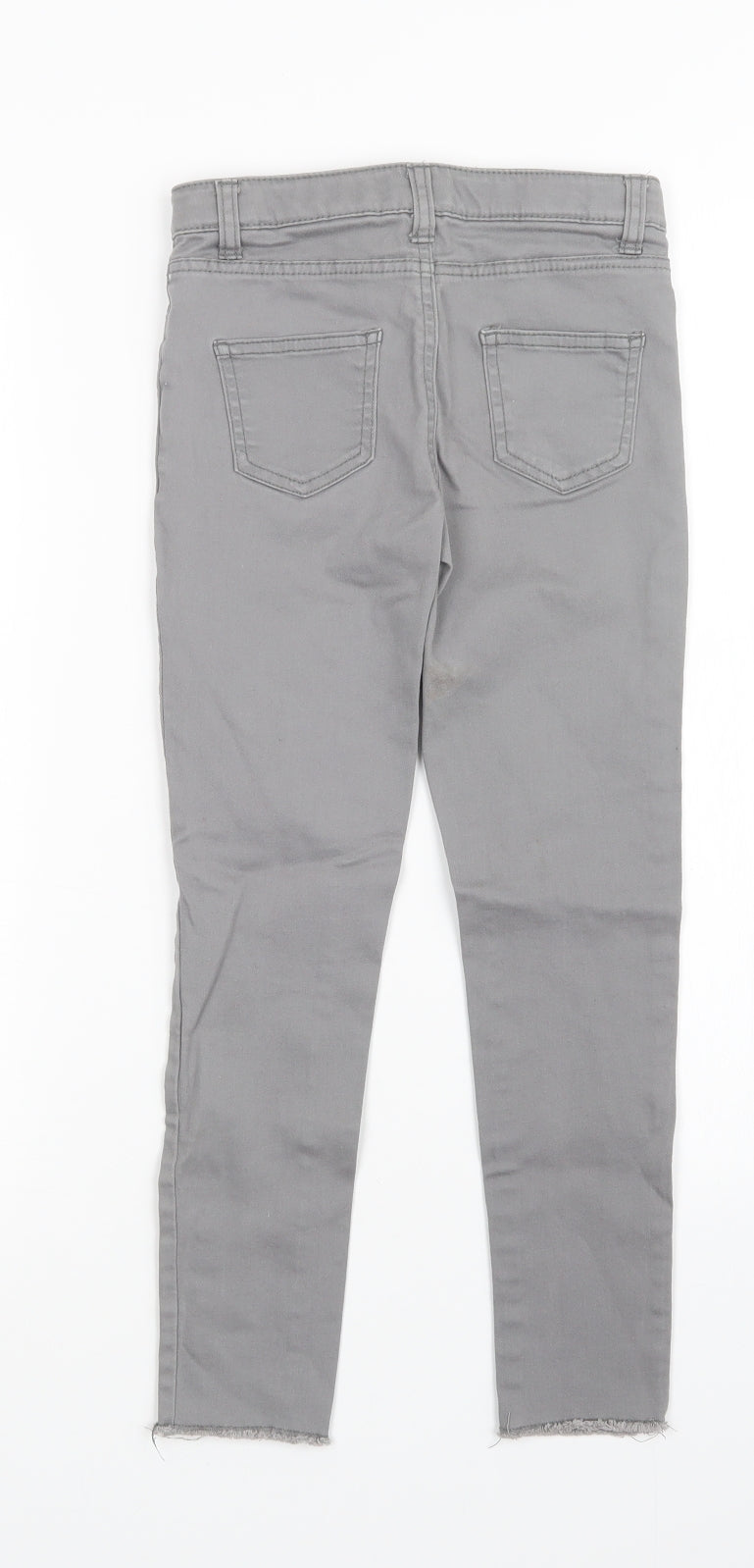 denim Co Girls Grey   Skinny Jeans Size 8-9 Years