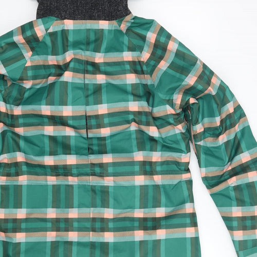 o'neil Womens Multicoloured Check  Rain Coat Coat Size XL