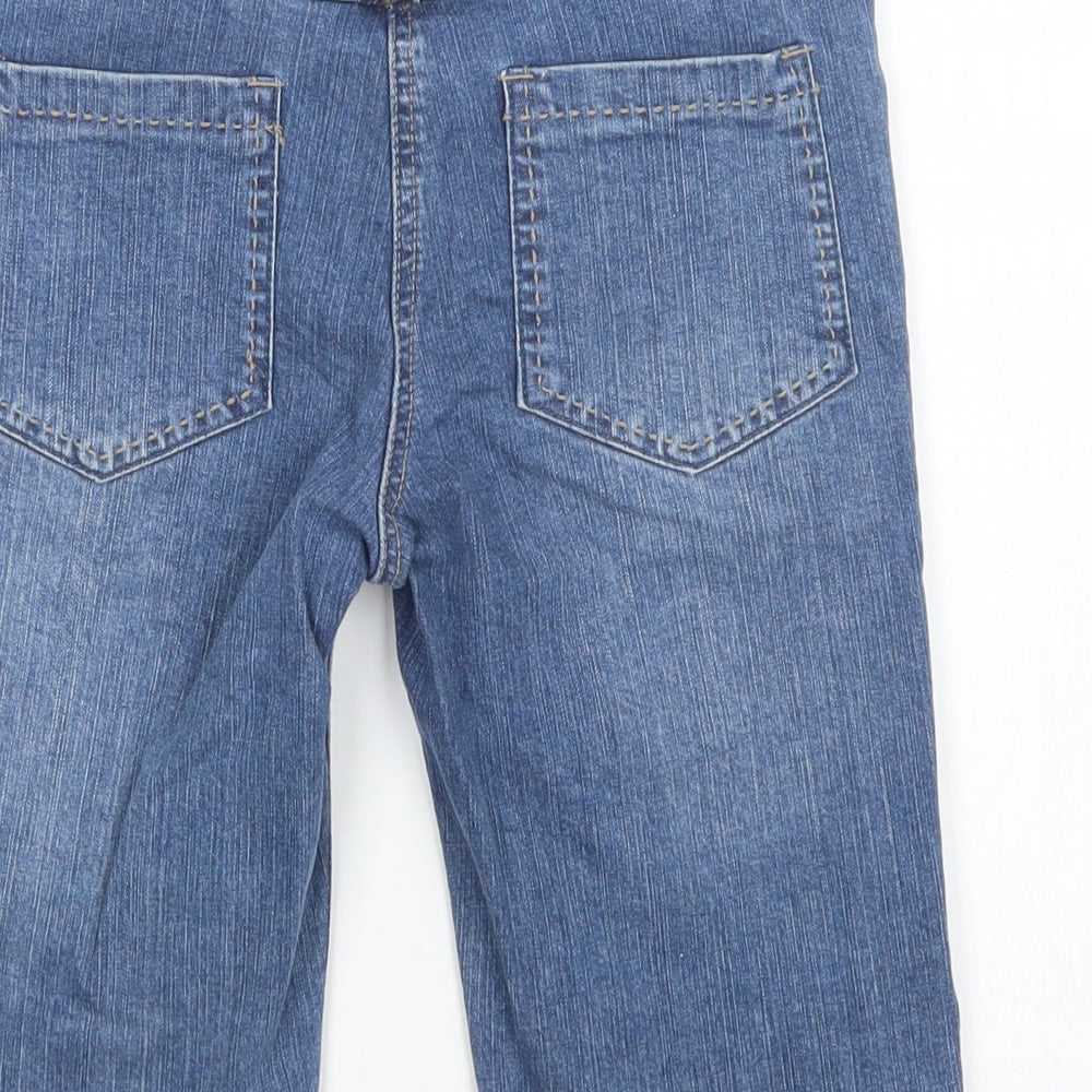 Vertbaudet Girls Blue   Cut-Off Shorts Size 12 Years