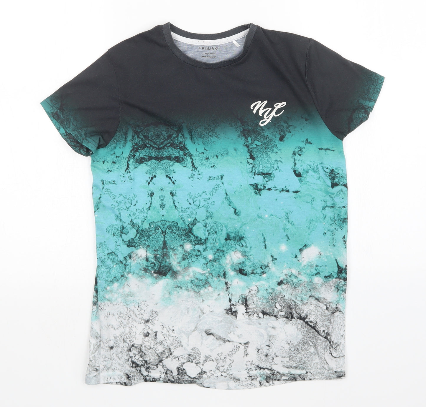 Primark Boys Multicoloured   Basic T-Shirt Size 11-12 Years