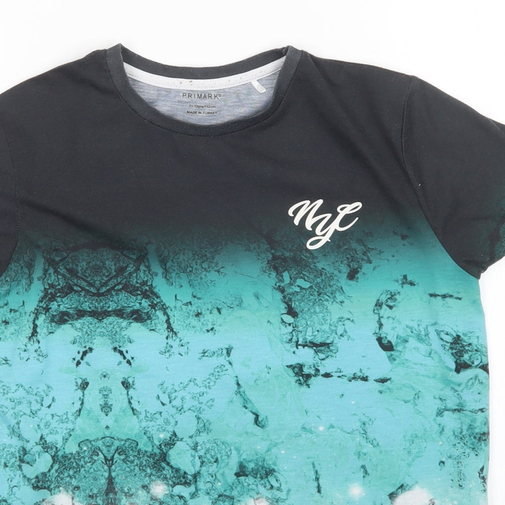 Primark Boys Multicoloured   Basic T-Shirt Size 11-12 Years