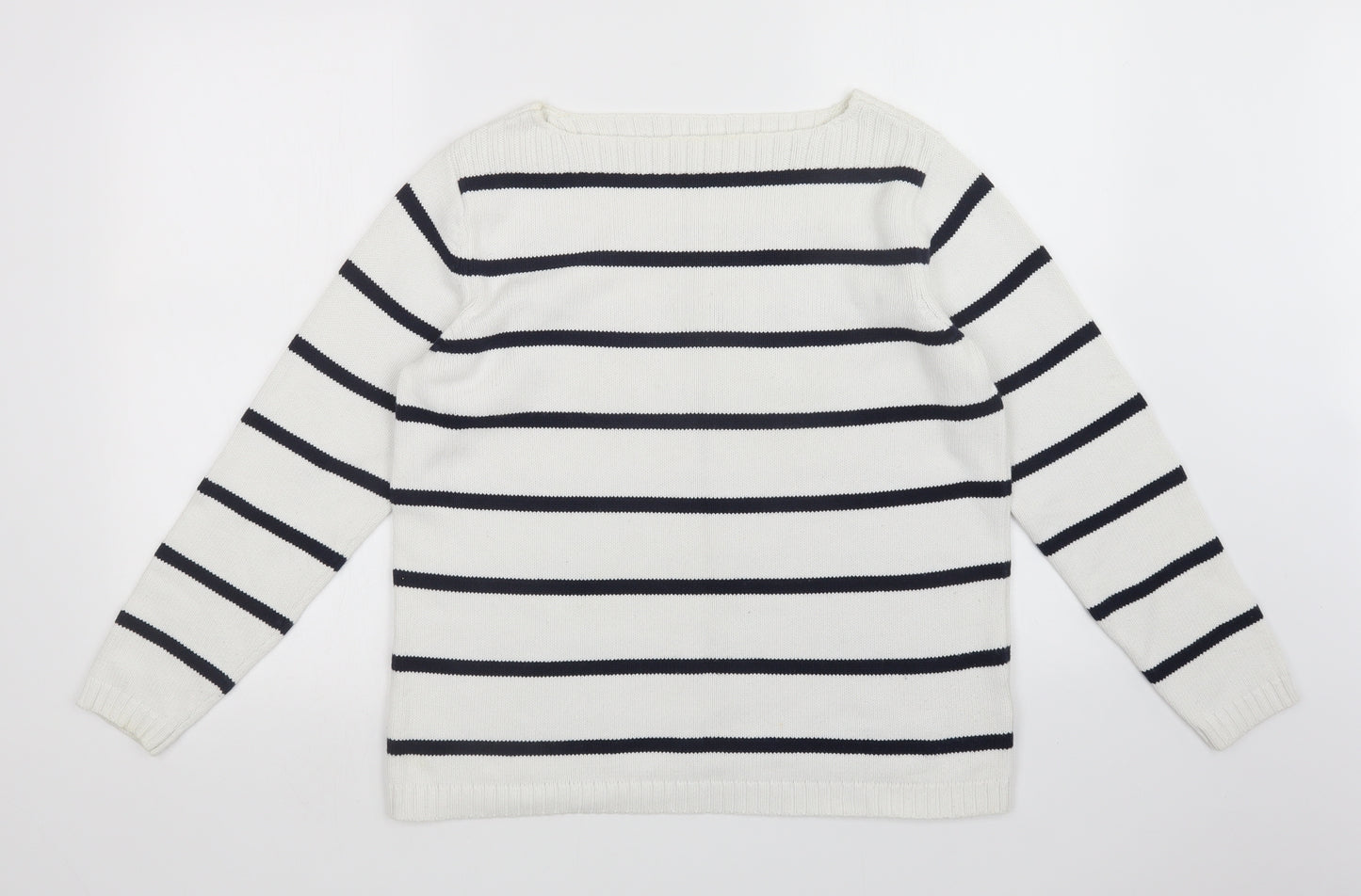 Berkertex Womens Multicoloured Striped  Pullover Jumper Size 14