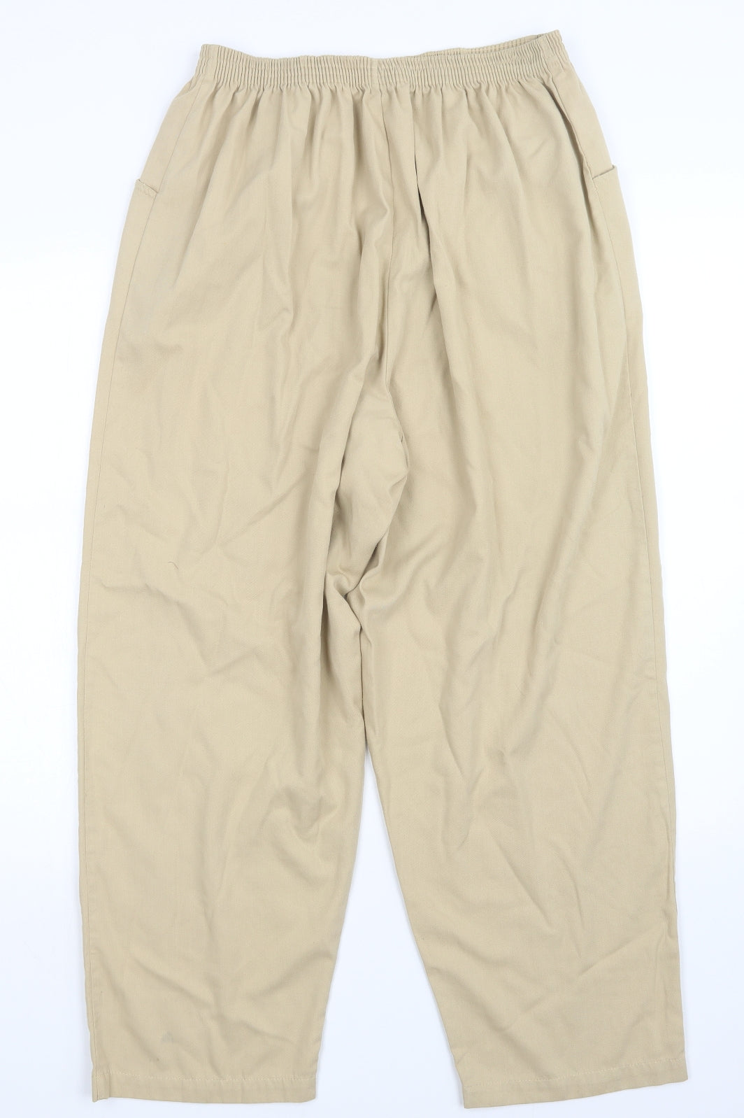 Bonmarché Womens Beige   Trousers  Size 22 L28 in