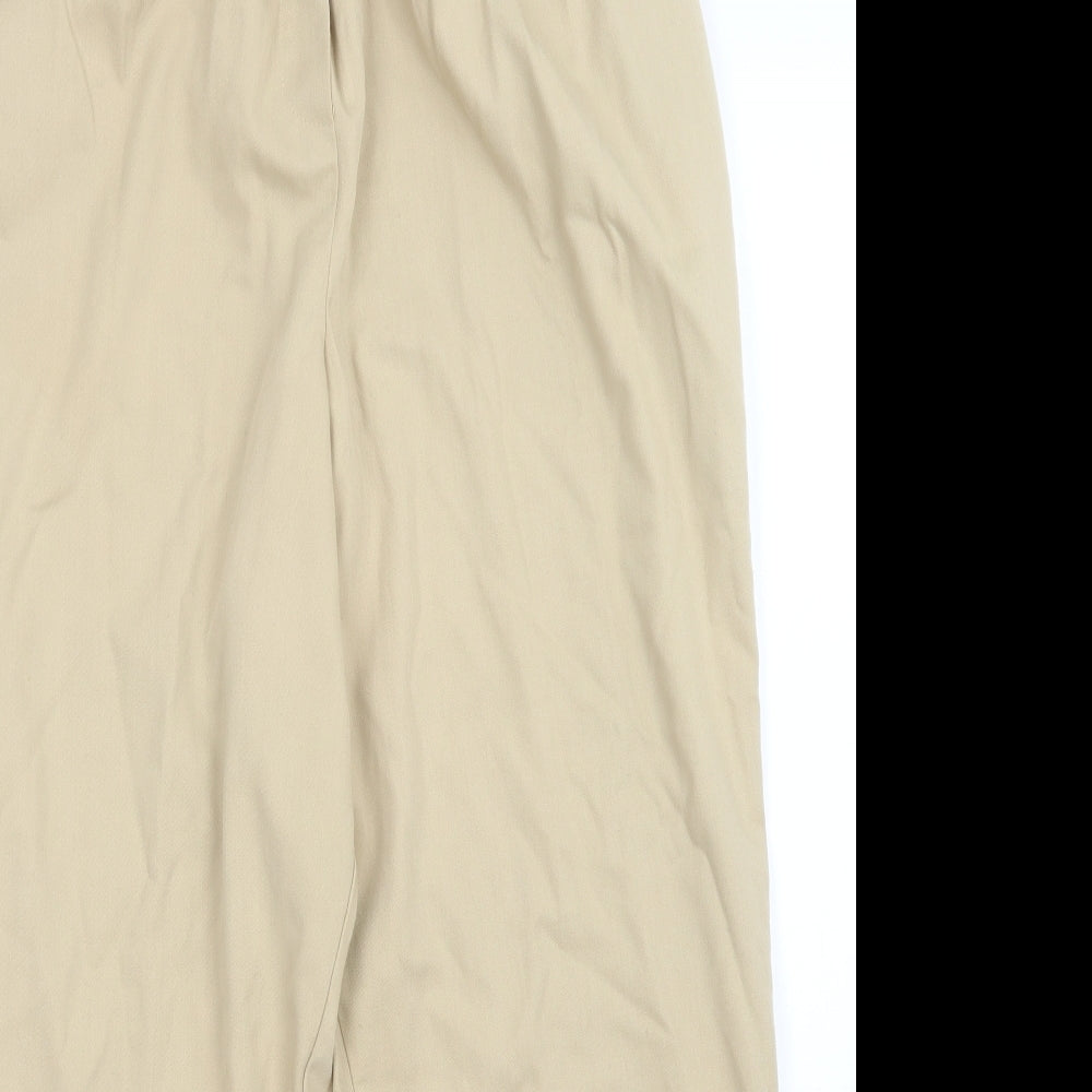 Bonmarché Womens Beige   Trousers  Size 22 L28 in