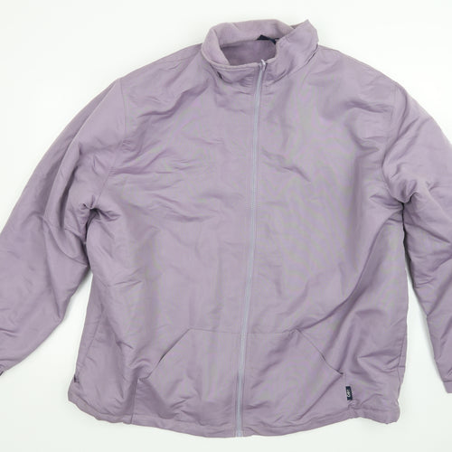 Cotton Traders Womens Purple   Rain Coat Coat