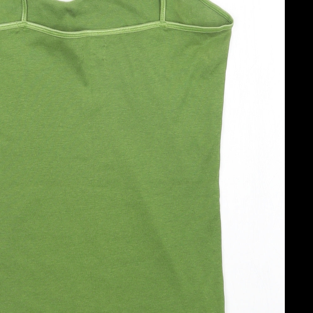 New Look Womens Green   Basic Tank Size 16