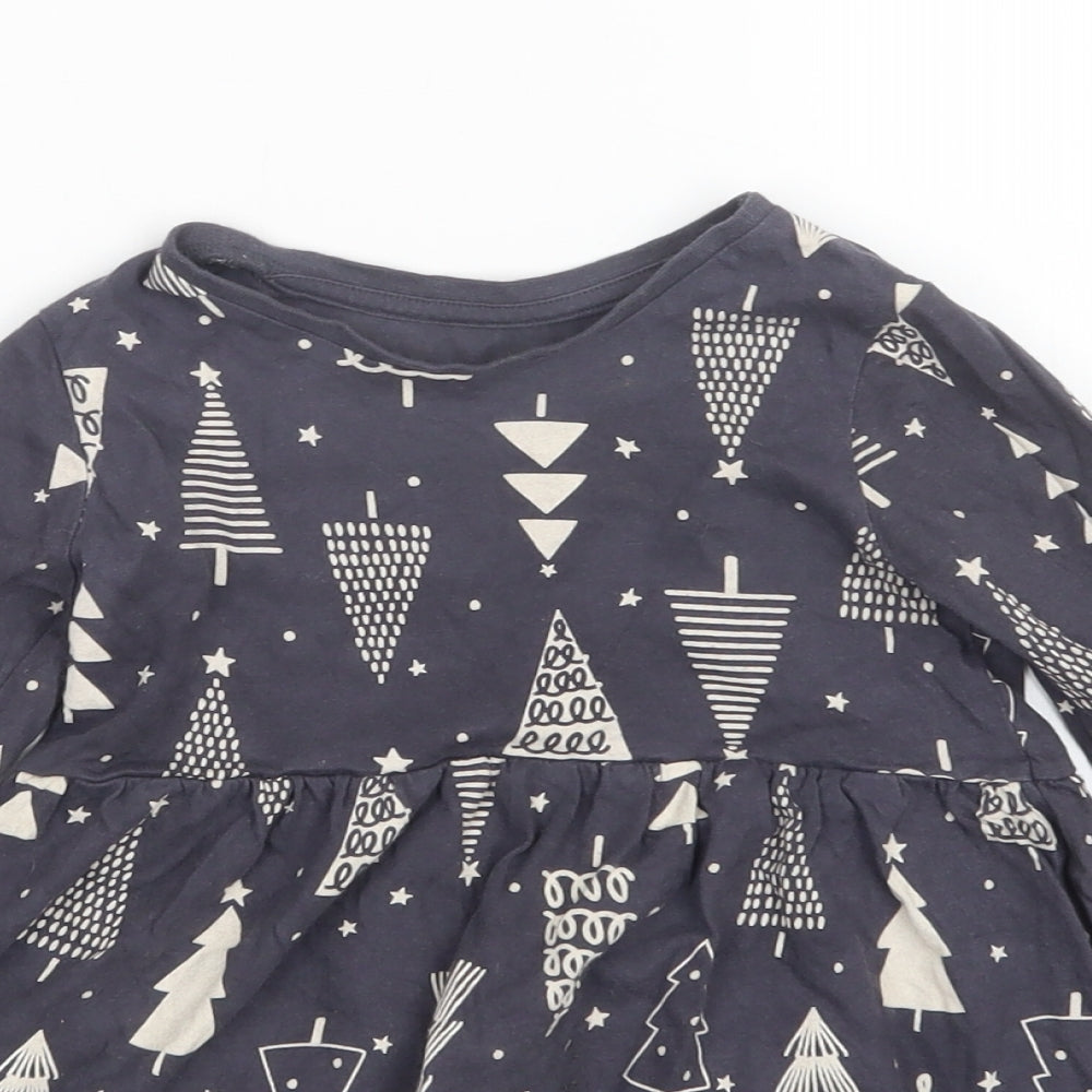 George Girls Grey   A-Line  Size 3-4 Years