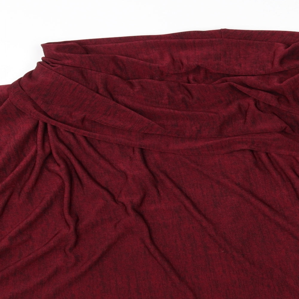 Dare label Womens Red   Pullover Jumper One Size
