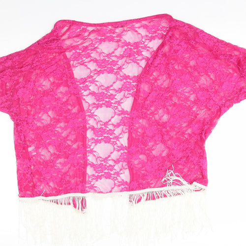 Capilo Womens Pink   Cardigan Jumper Size M