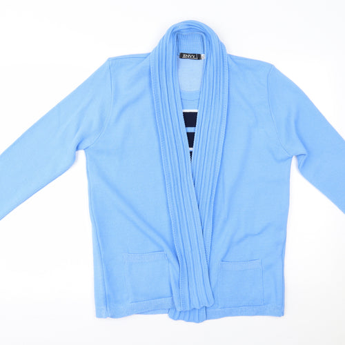 Envy Womens Blue   Cardigan Jumper Size M