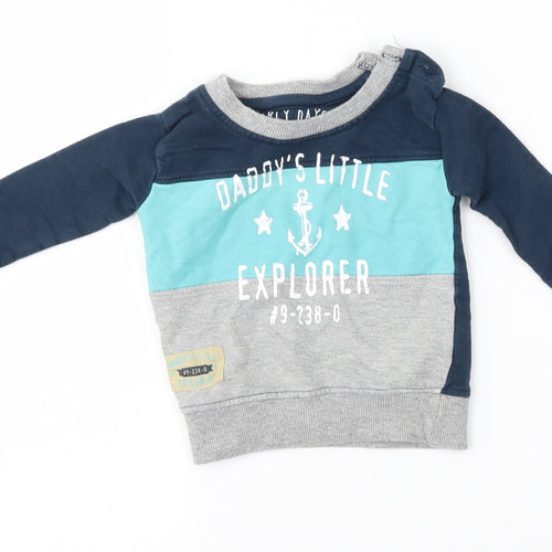 Early days Baby Grey   Pullover Jumper Size 3-6 Months