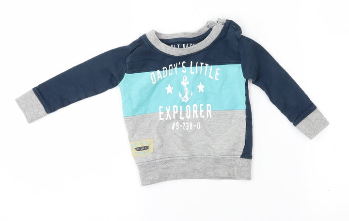Early days Baby Grey   Pullover Jumper Size 3-6 Months