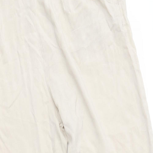 Atmosphere Womens Beige   Jogger Trousers Size 14 L25 in
