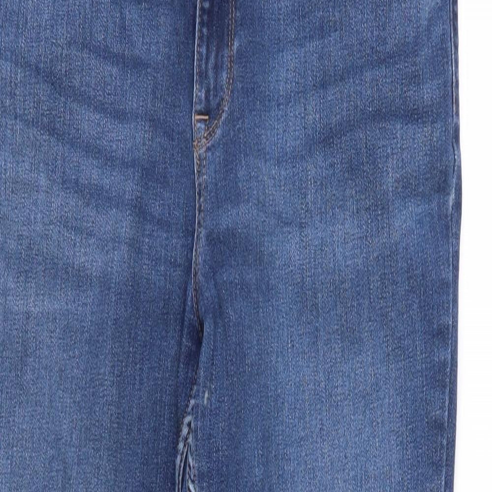 M&S Womens Blue   Skinny Jeans Size 14 L26 in