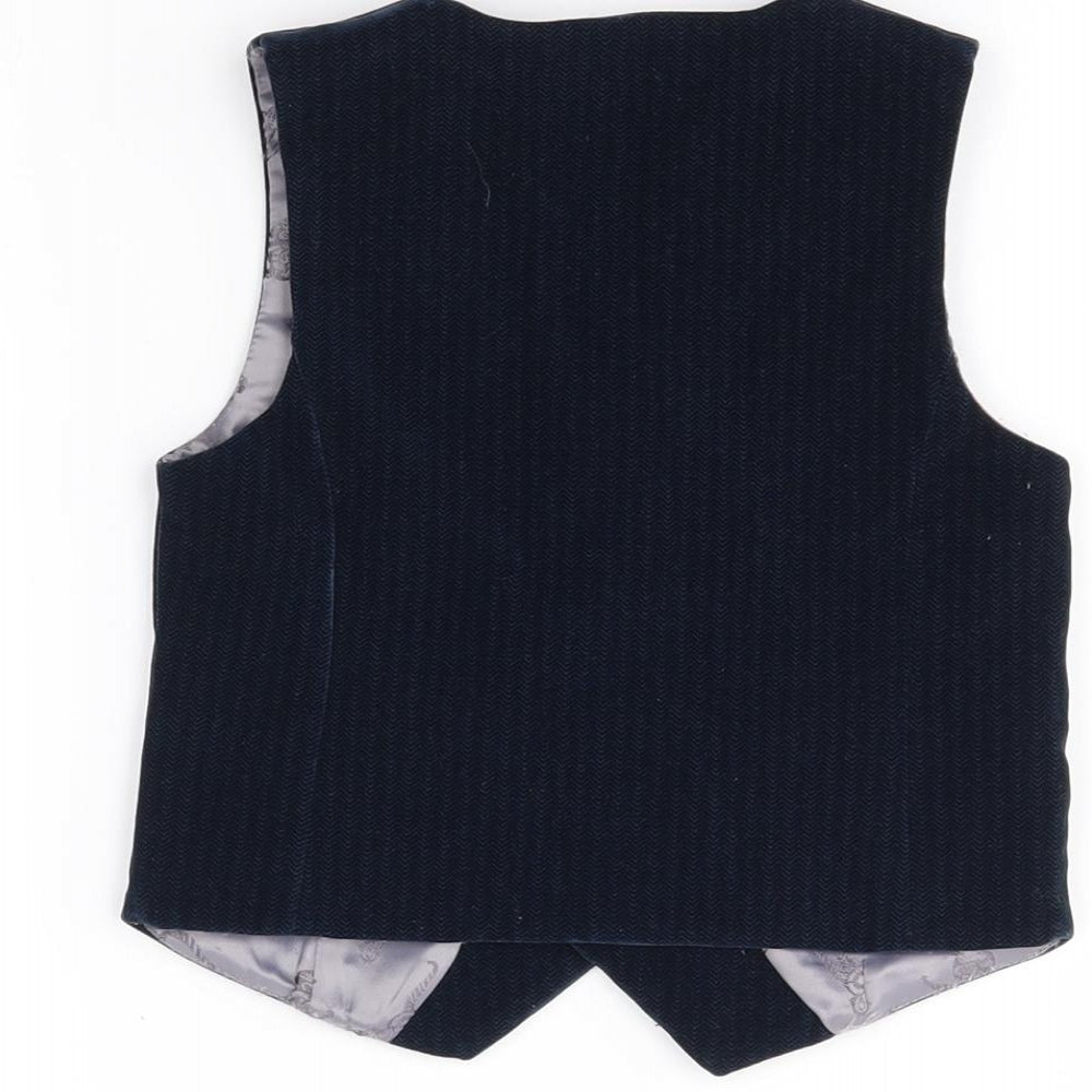 Monsoon Baby Blue   Gilet Jacket Size 18-24 Months
