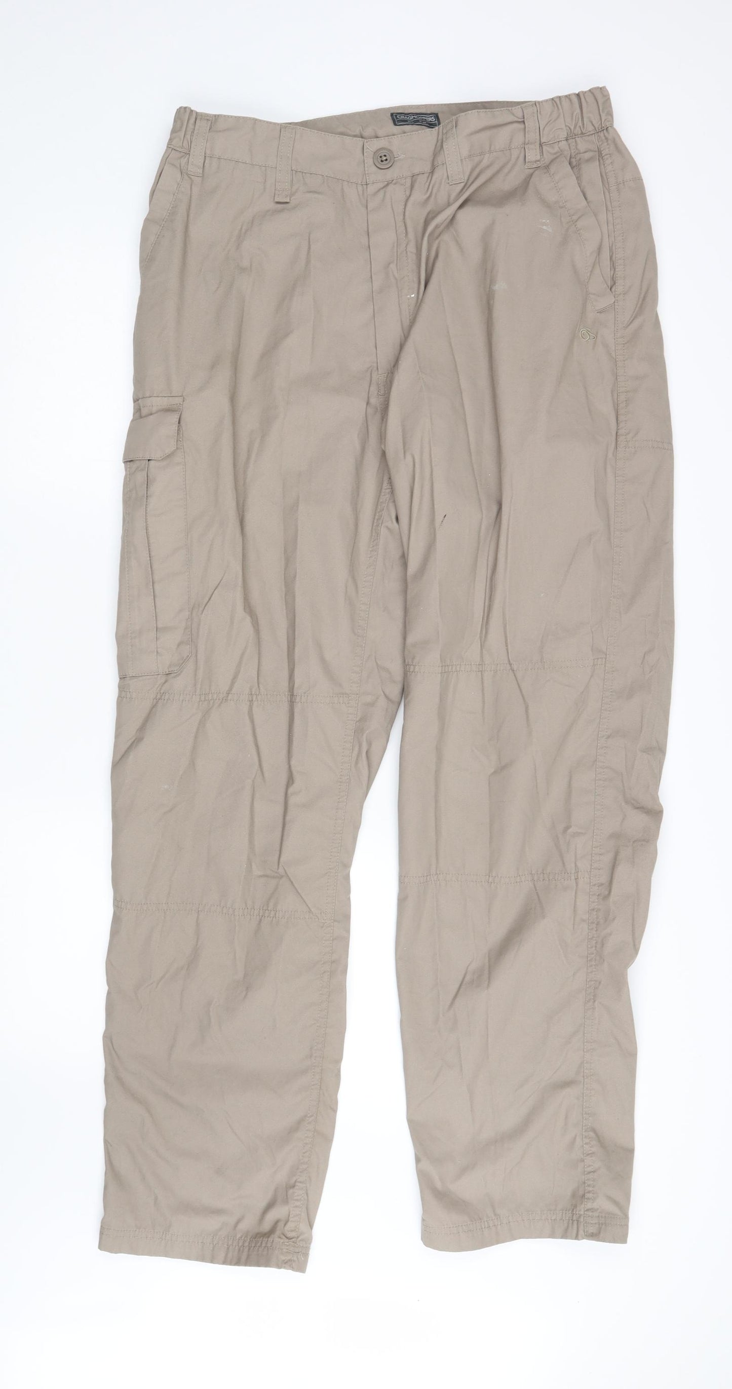 Craghoppers Mens Beige   Cargo Trousers Size 36 L31 in
