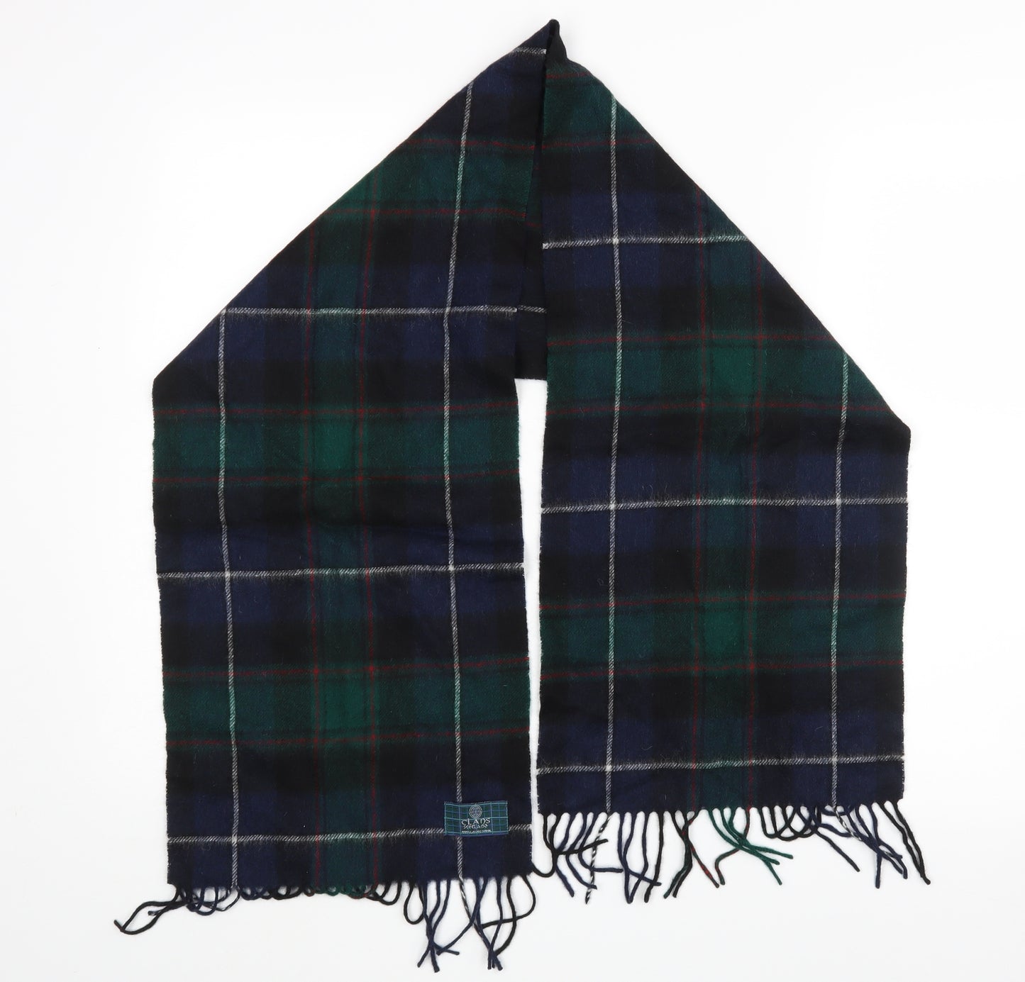 Clans scotland Womens Green Plaid   Scarf