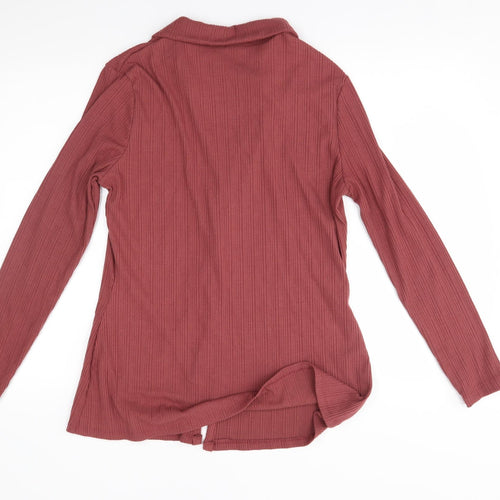 Primark Womens Red   Cardigan Jumper Size L