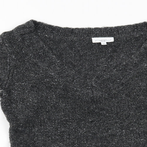 New Look Womens Grey   Pullover Jumper Size 12