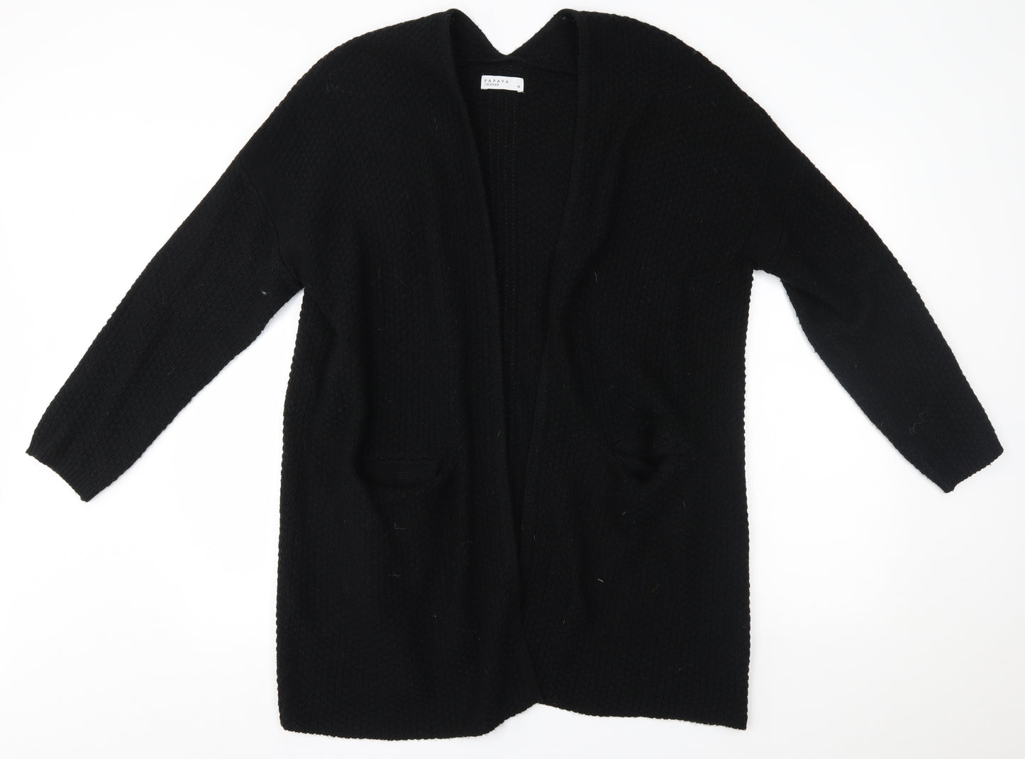 Papaya Womens Black   Cardigan Jumper Size M