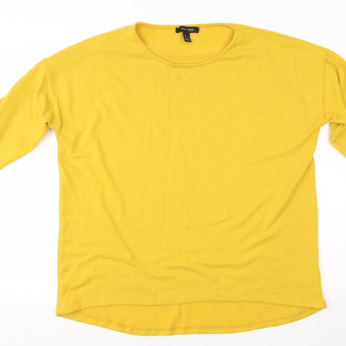 New Look Womens Yellow   Pullover Jumper Size L