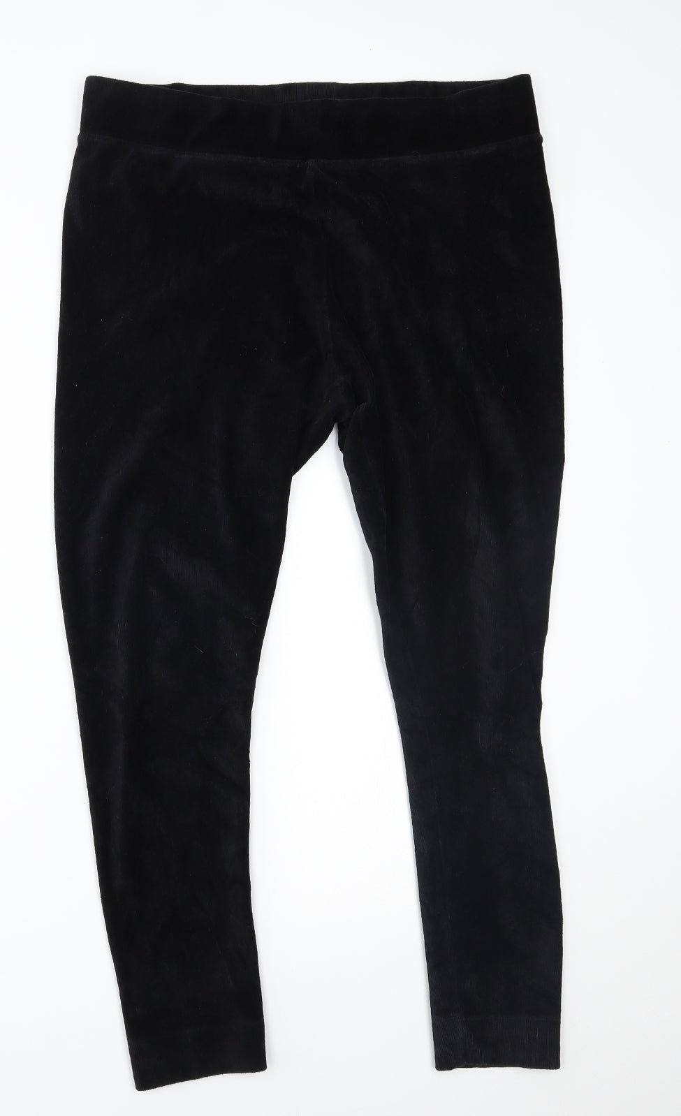 M&S Womens Black   Jogger Leggings Size 18 L27 in