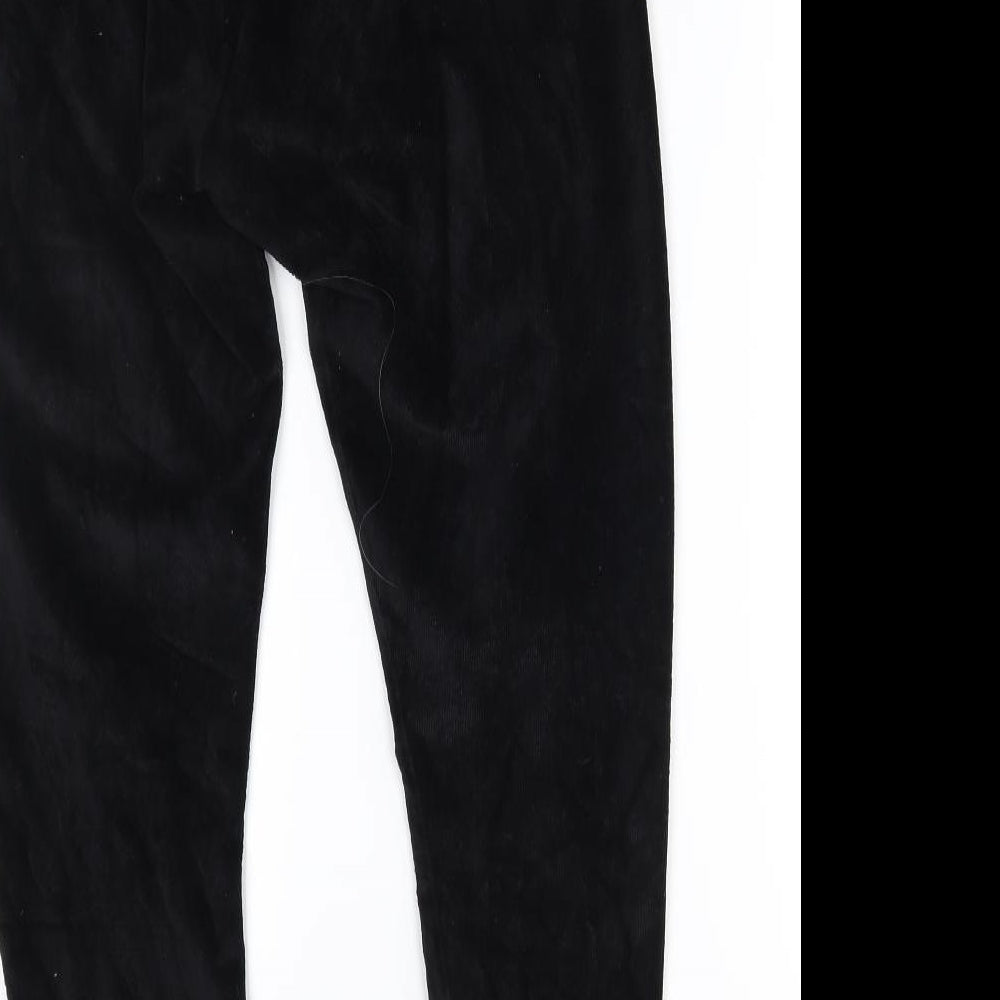 M&S Womens Black   Jogger Leggings Size 18 L27 in