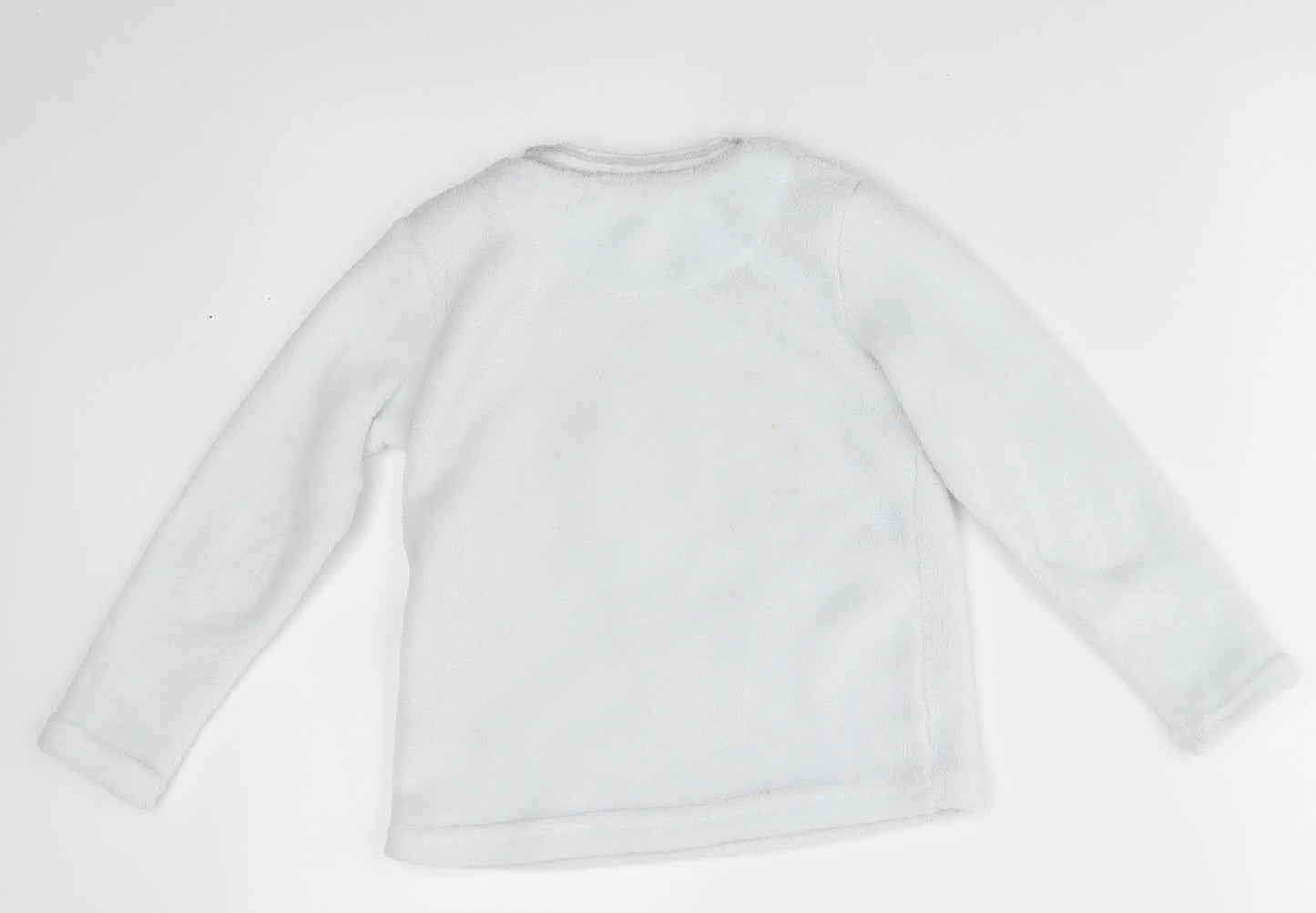 Primark Girls Silver   Pullover Jumper Size 5-6 Years  - frozen 2, loungewear