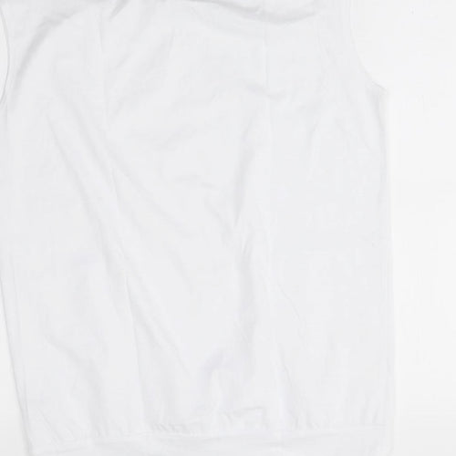 B&C Womens White   Basic Tank Size M