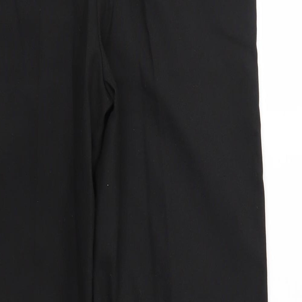 back to school Girls Black   Chino Trousers Size 13-14 Years