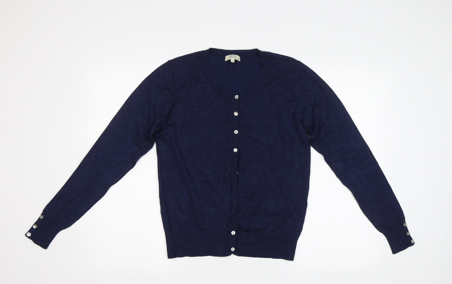 Papaya Womens Blue   Cardigan Jumper Size 14