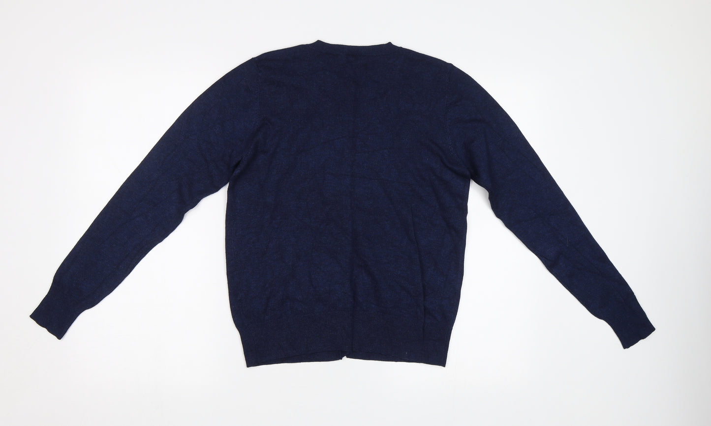 Papaya Womens Blue   Cardigan Jumper Size 14