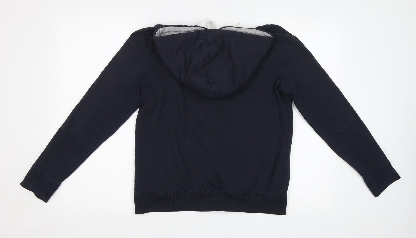 F&F Womens Blue   Full Zip Hoodie Size 14