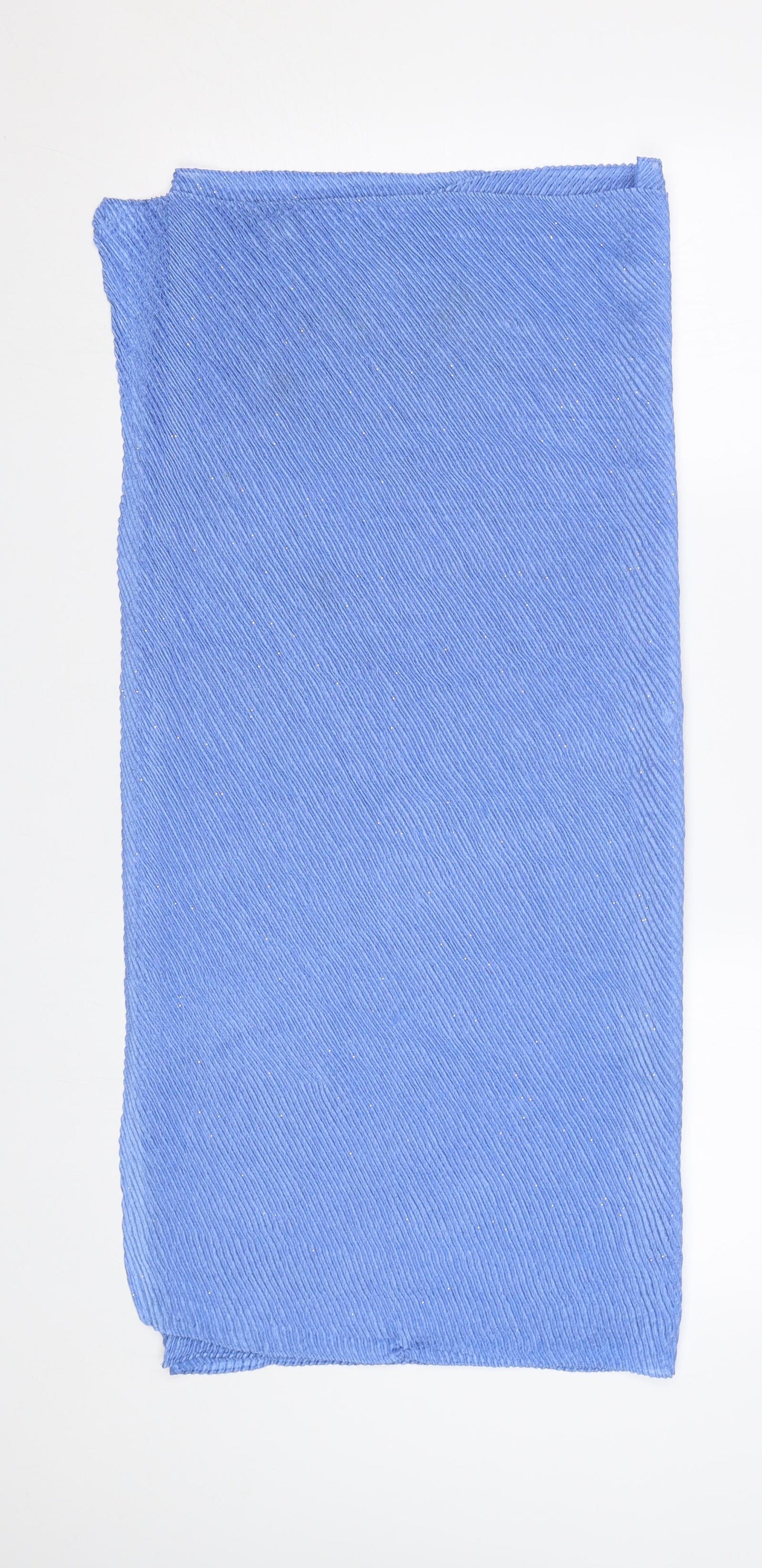 Preworn Womens Blue  Chiffon  Scarf
