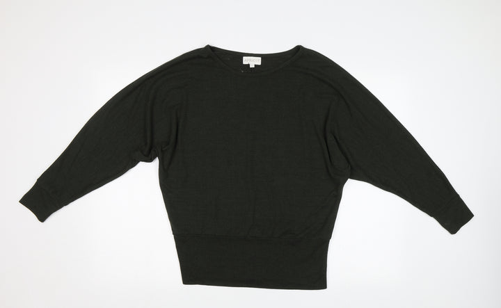 Apricot Womens Green Pullover Jumper Size S