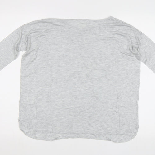 H&M Womens Grey   Pullover Jumper Size S