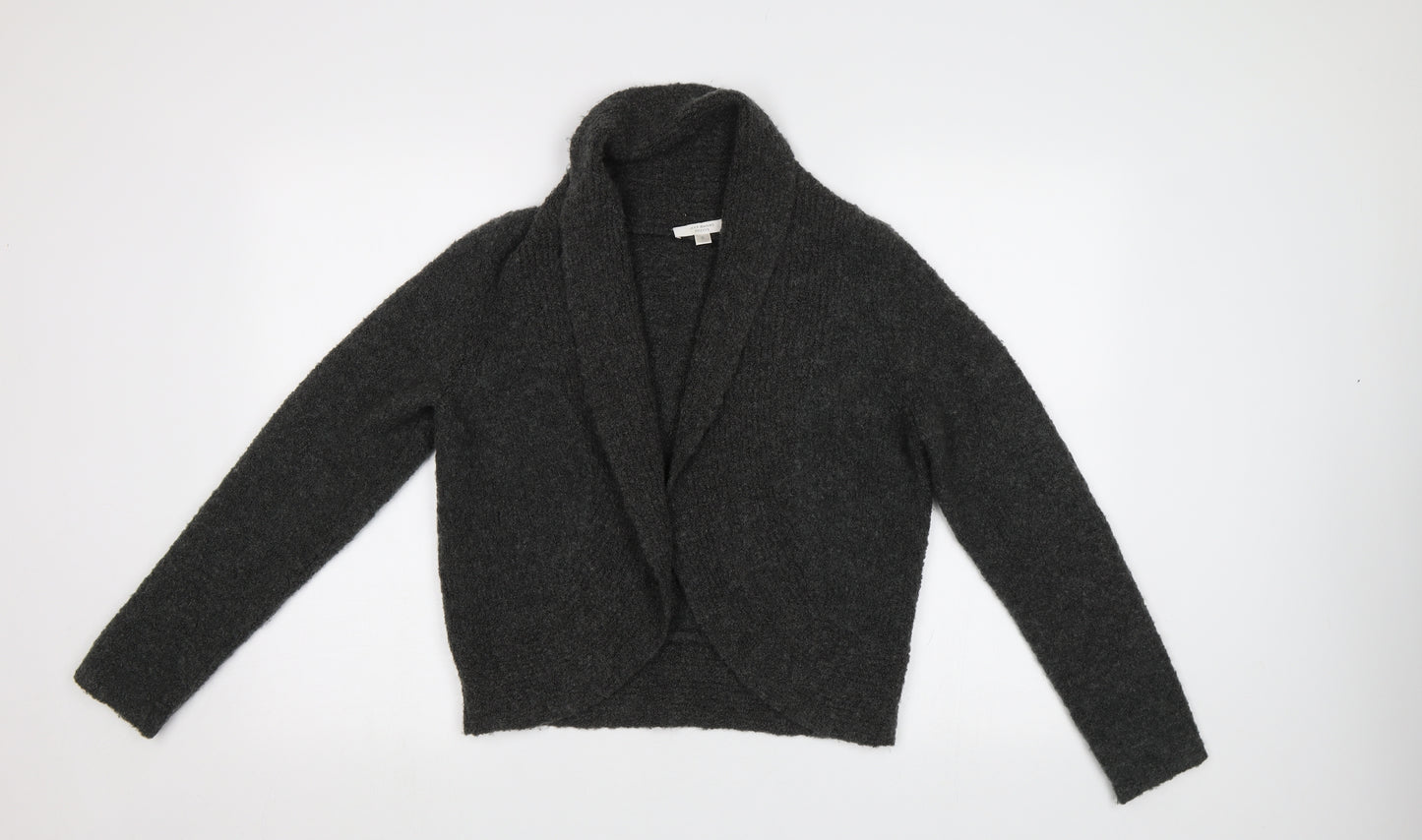 Jeff Banks Womens Grey   Cardigan Jumper Size S