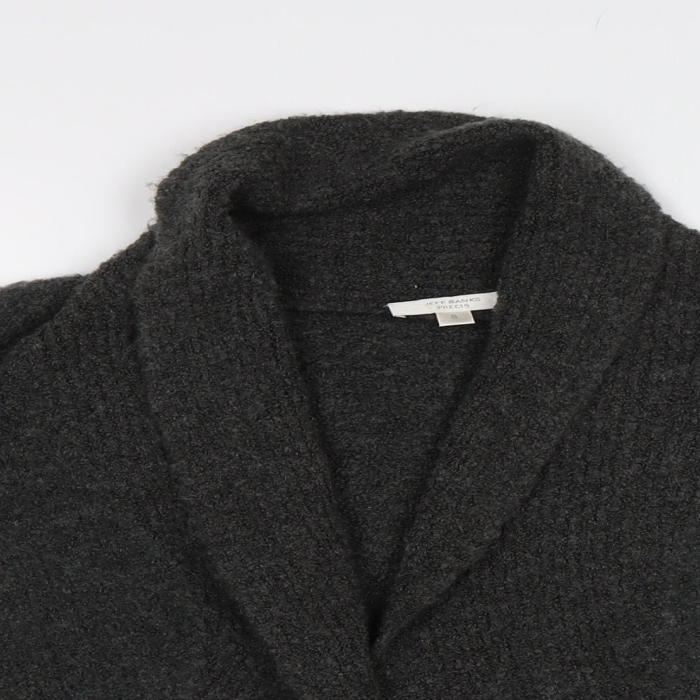 Jeff Banks Womens Grey   Cardigan Jumper Size S