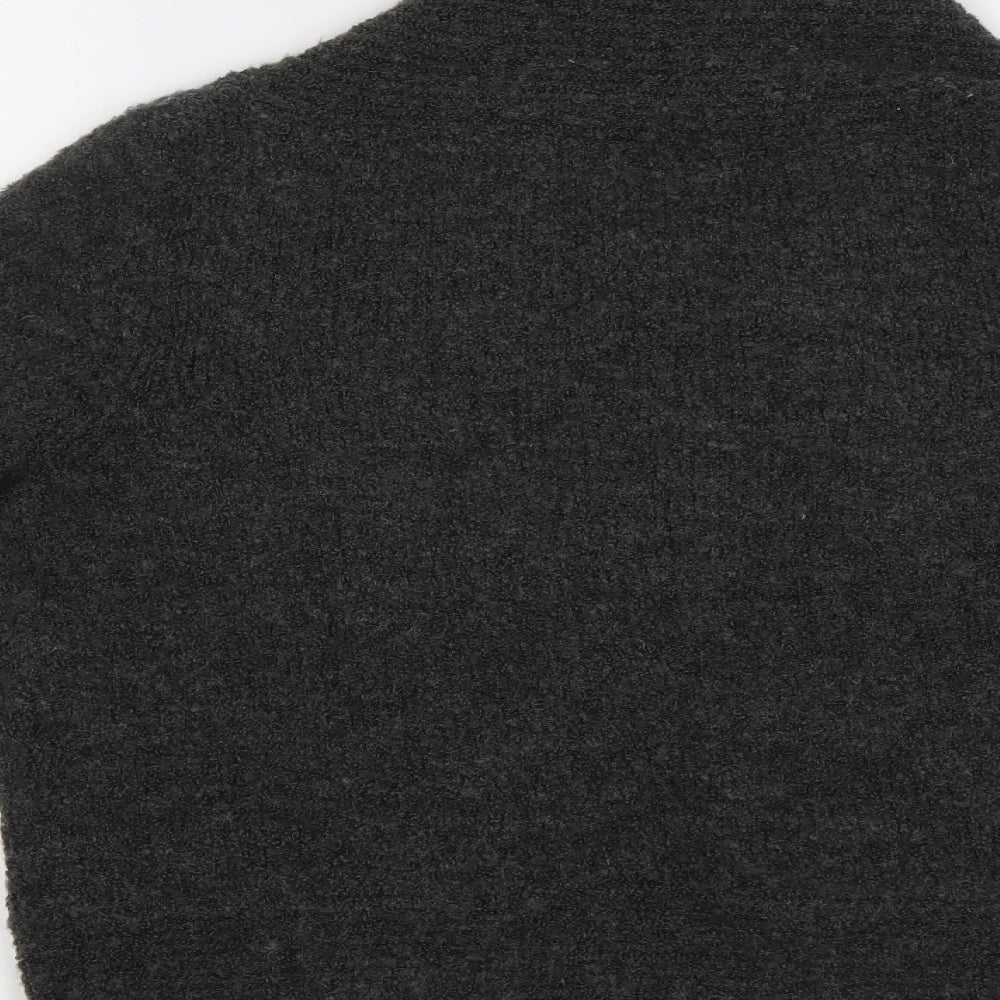 Jeff Banks Womens Grey   Cardigan Jumper Size S
