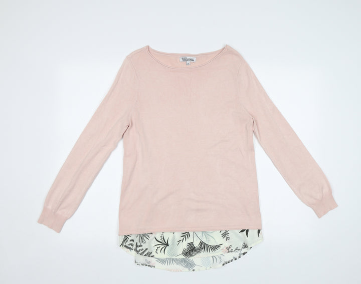 Debenhams Womens Pink Pullover Jumper Size 10