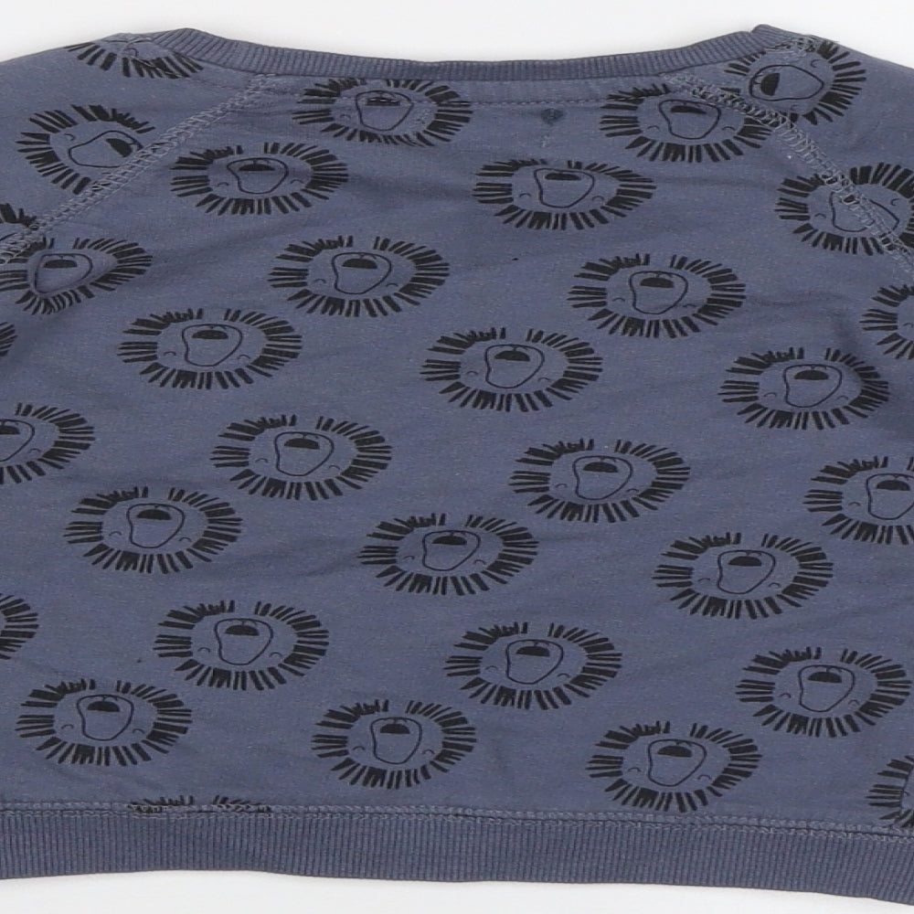 Baby 92 Baby Blue   Pullover Jumper Size 12-18 Months  - Lion