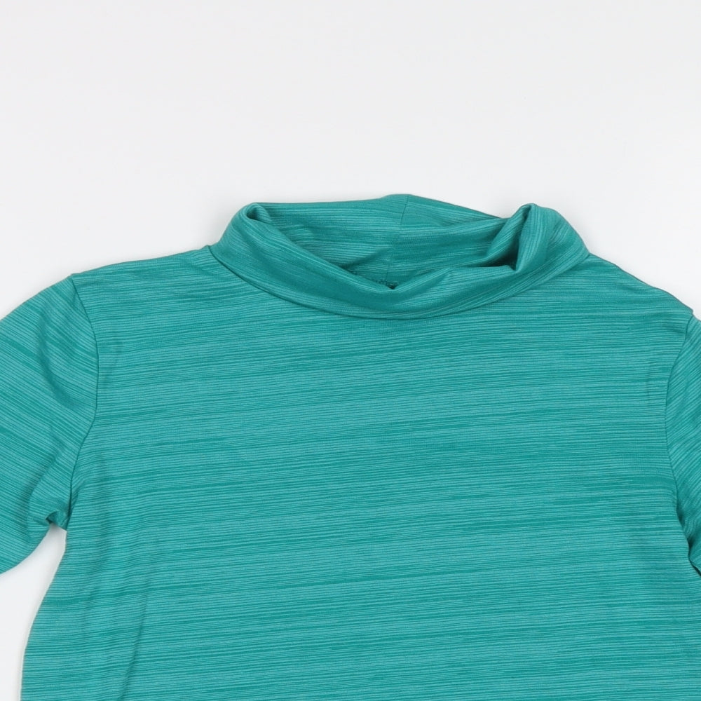 Crane Girls Green   Basic Blouse Size 7-8 Years