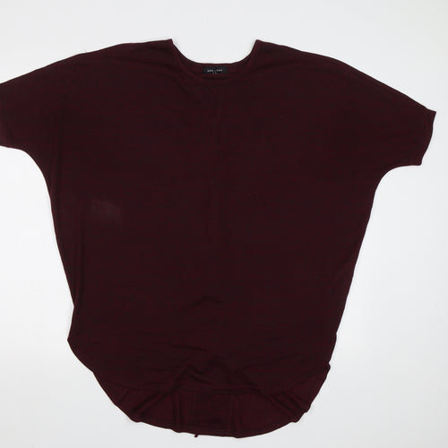New Look Womens Purple   Pullover Jumper Size M