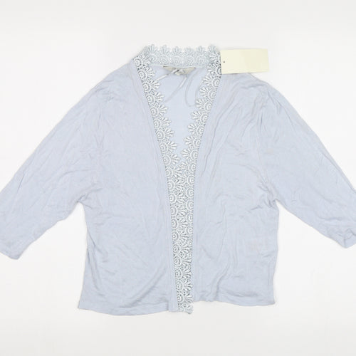 Peacocs Womens Blue   Cardigan Jumper Size 10