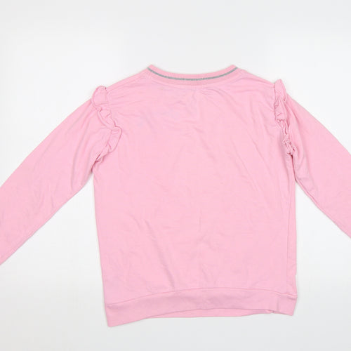 Primark Womens Pink   Pullover Sweatshirt Size S  - Unicorn