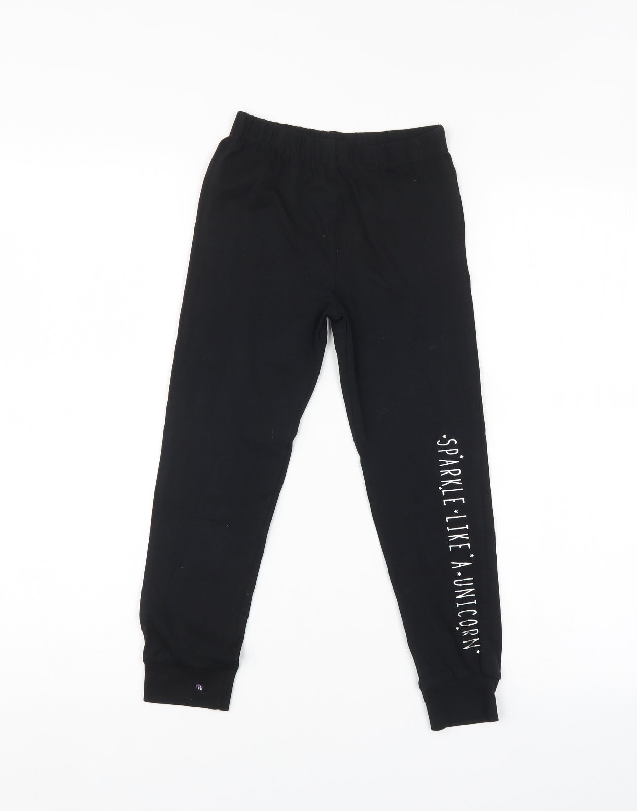 Nutmeg Girls Black   Jegging Trousers Size 5-6 Years - girls leggins