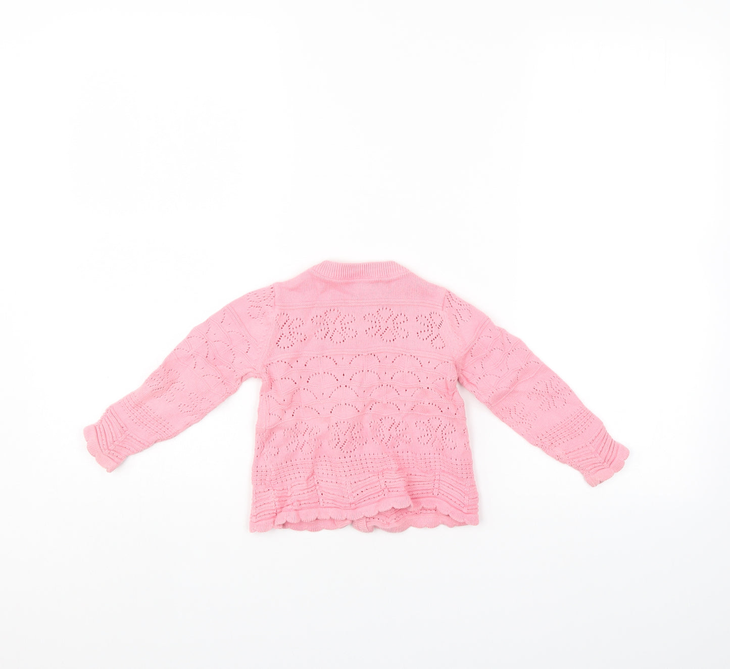 TU Girls Pink   Cardigan Jumper Size 9-12 Months