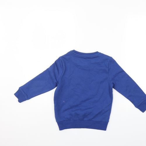 F&F Boys Blue   Pullover Sweatshirt Size 5-6 Years